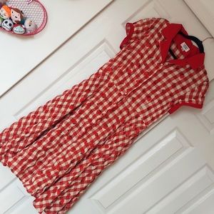 Unique Vintage strawberry dress